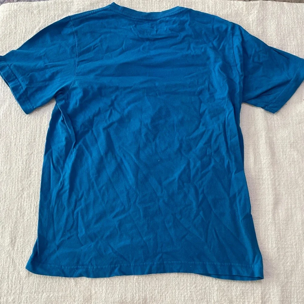 Fox Racing Kids Blue Graphic T-Shirt Short Sleeve Logo Tee YXL 74 Racing